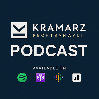 Der Podcast von Rechtsanwalt Kramarz