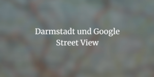 Google Street View Darmstadt