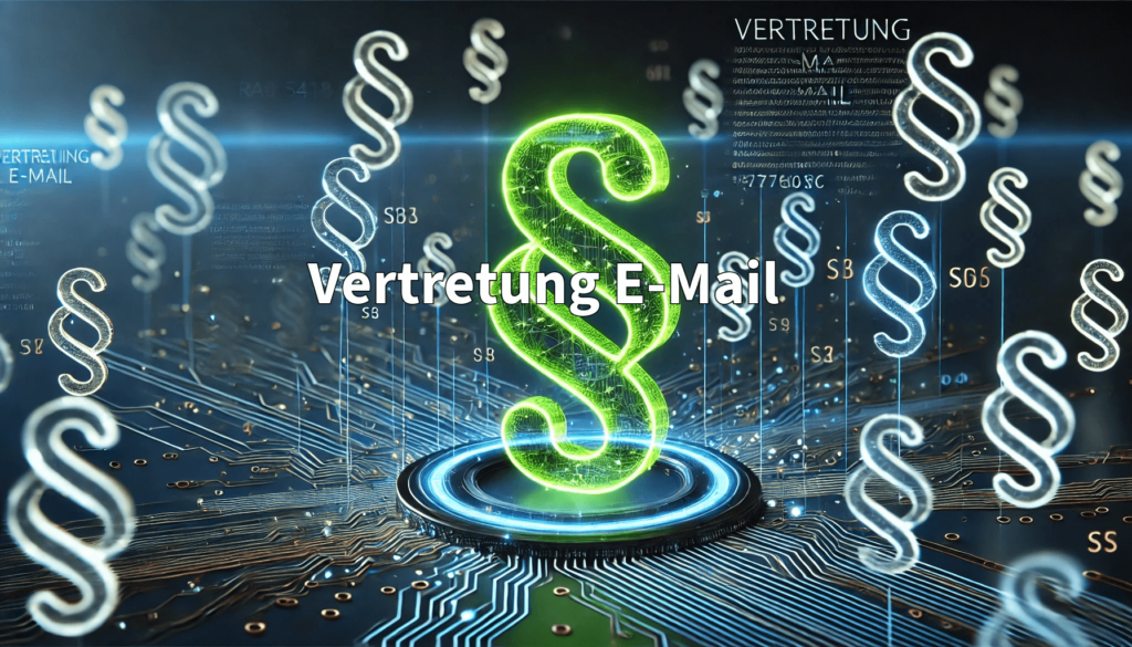 Vertretung E-Mail