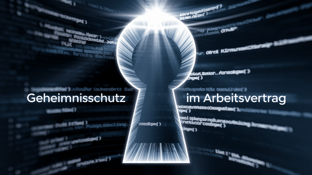 Geheimnisschutz Arbeitsvertrag