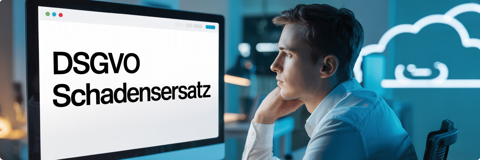 Ein Arbeitnehmer entdeckt den DSGVO Schadenersatz
