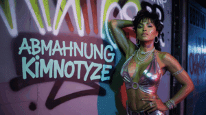 Eine symbolische Darstellung einer Abmahnung wegen Urheberrechtsverletzung auf Instagram bezüglich des Songs Kimnotyze.