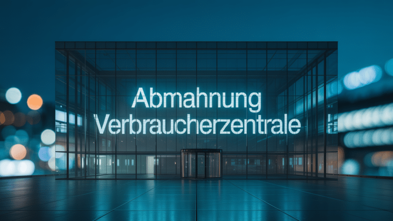 Eine Sanduhr mit digitalen Pixeln, die ein Labyrinth bilden – Symbol für rechtliche Risiken im Web.